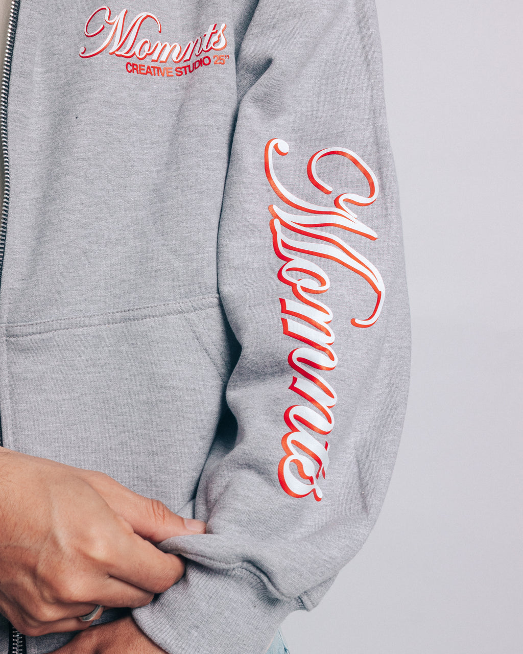 Melange Edition Zipper Hoodie