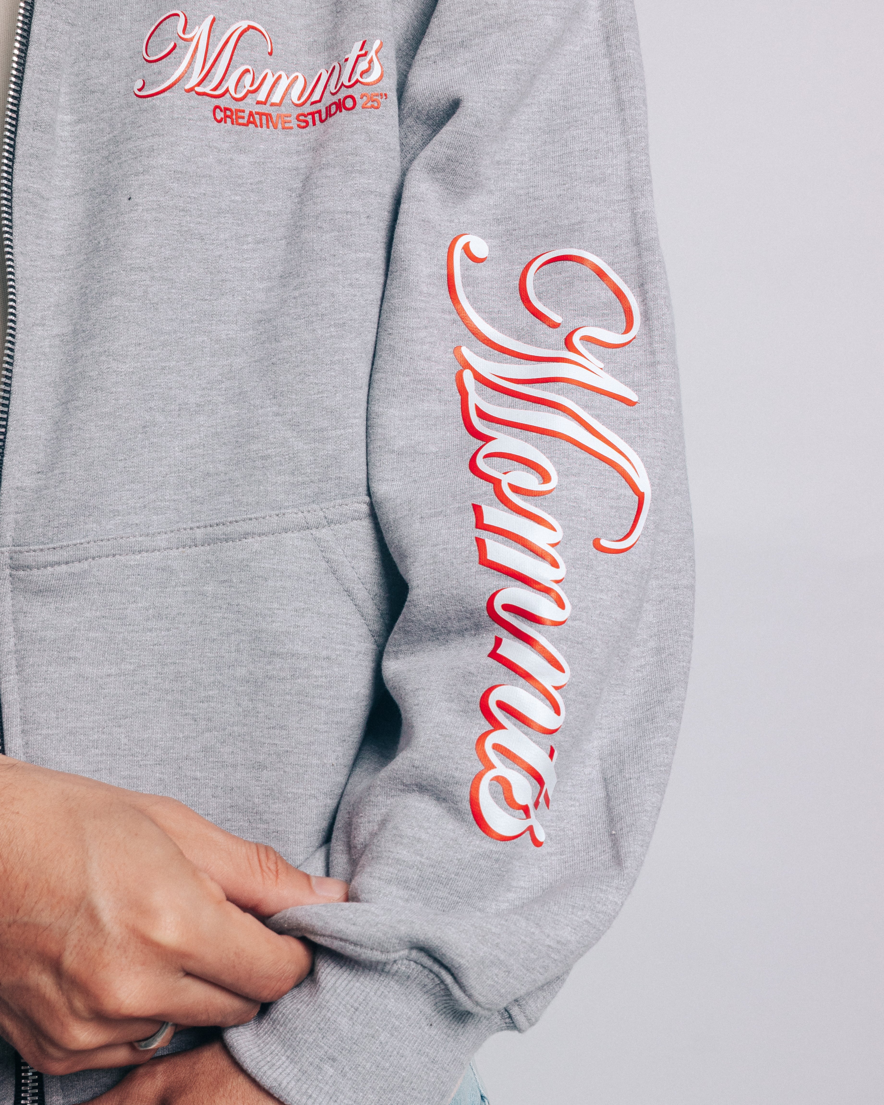 Melange Edition Zipper Hoodie