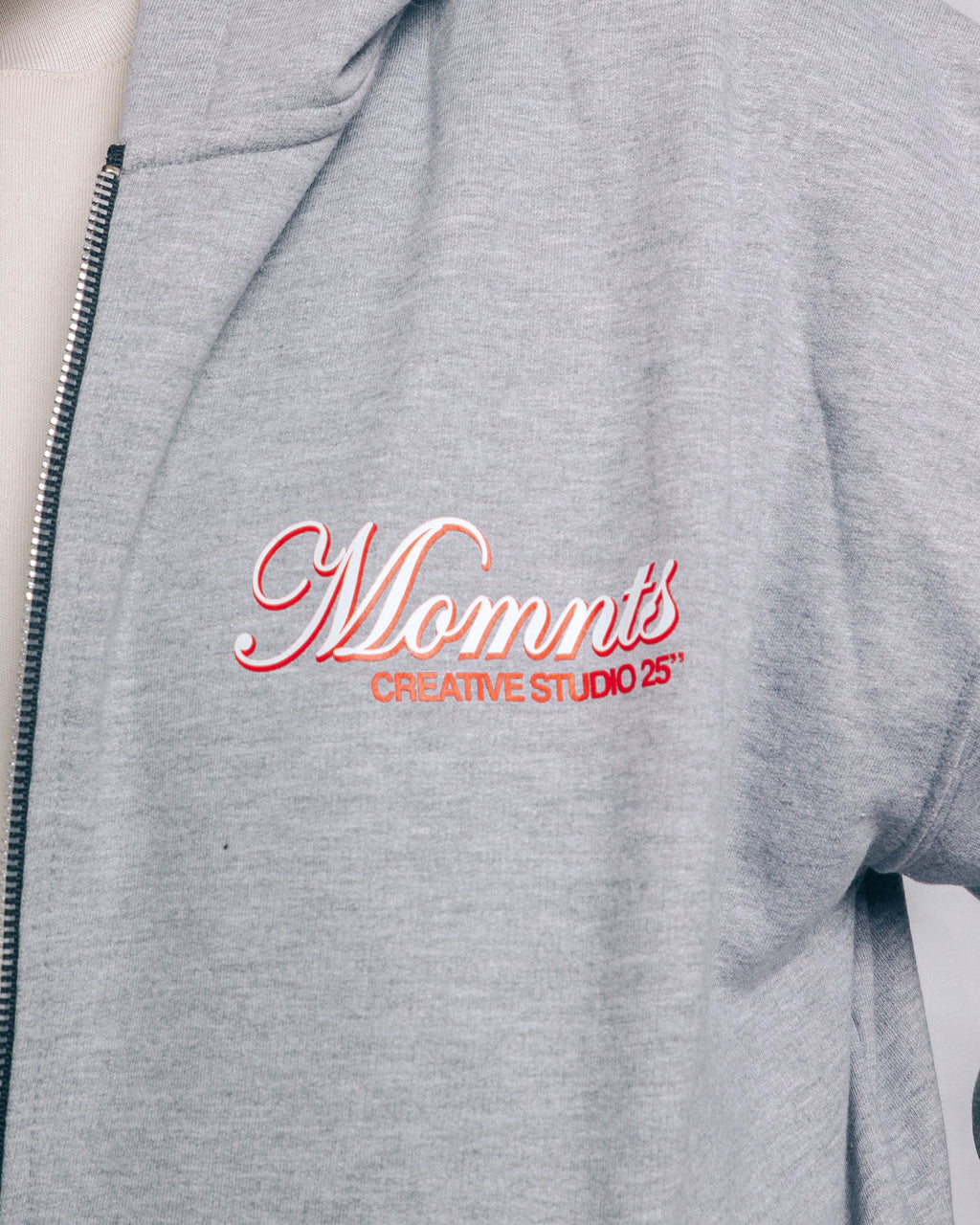 Melange Edition Zipper Hoodie
