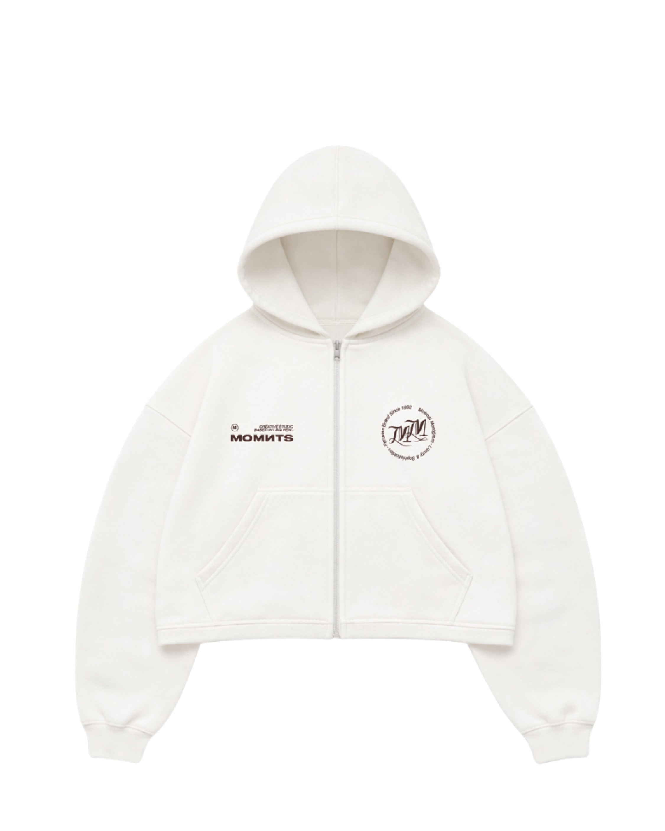 Daily Structure Bone Zip Hoodie