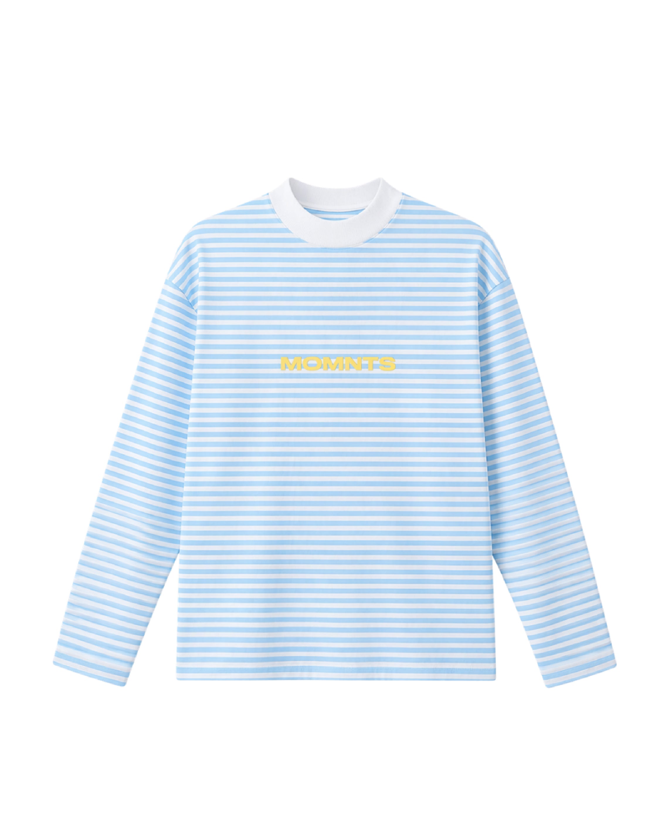 Soft Stripe Sky Blue Long Sleeve