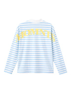 Soft Stripe Sky Blue Long Sleeve
