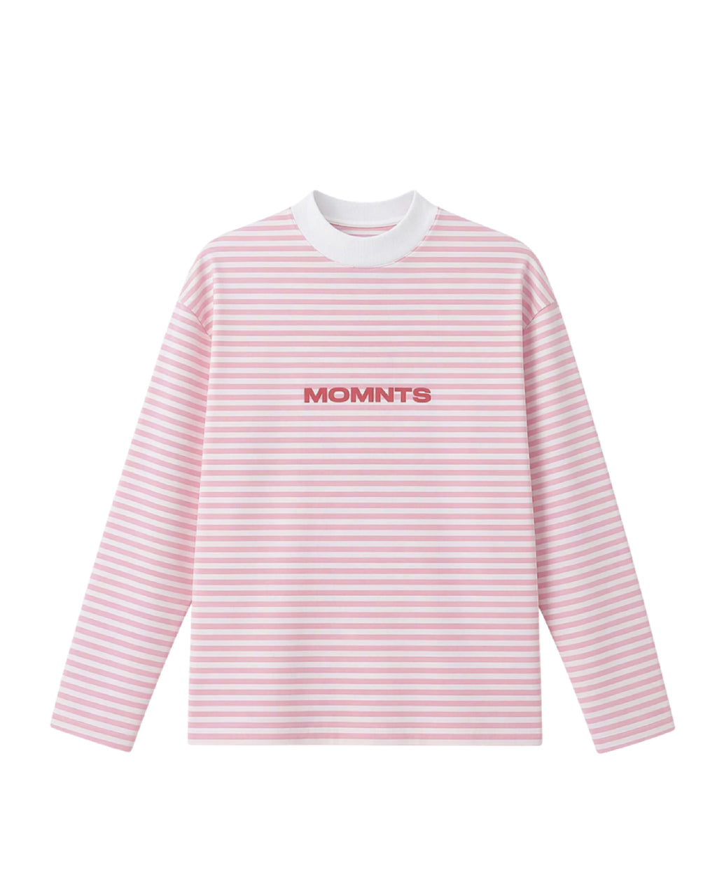 Soft Stripe Long Sleeve / Rose