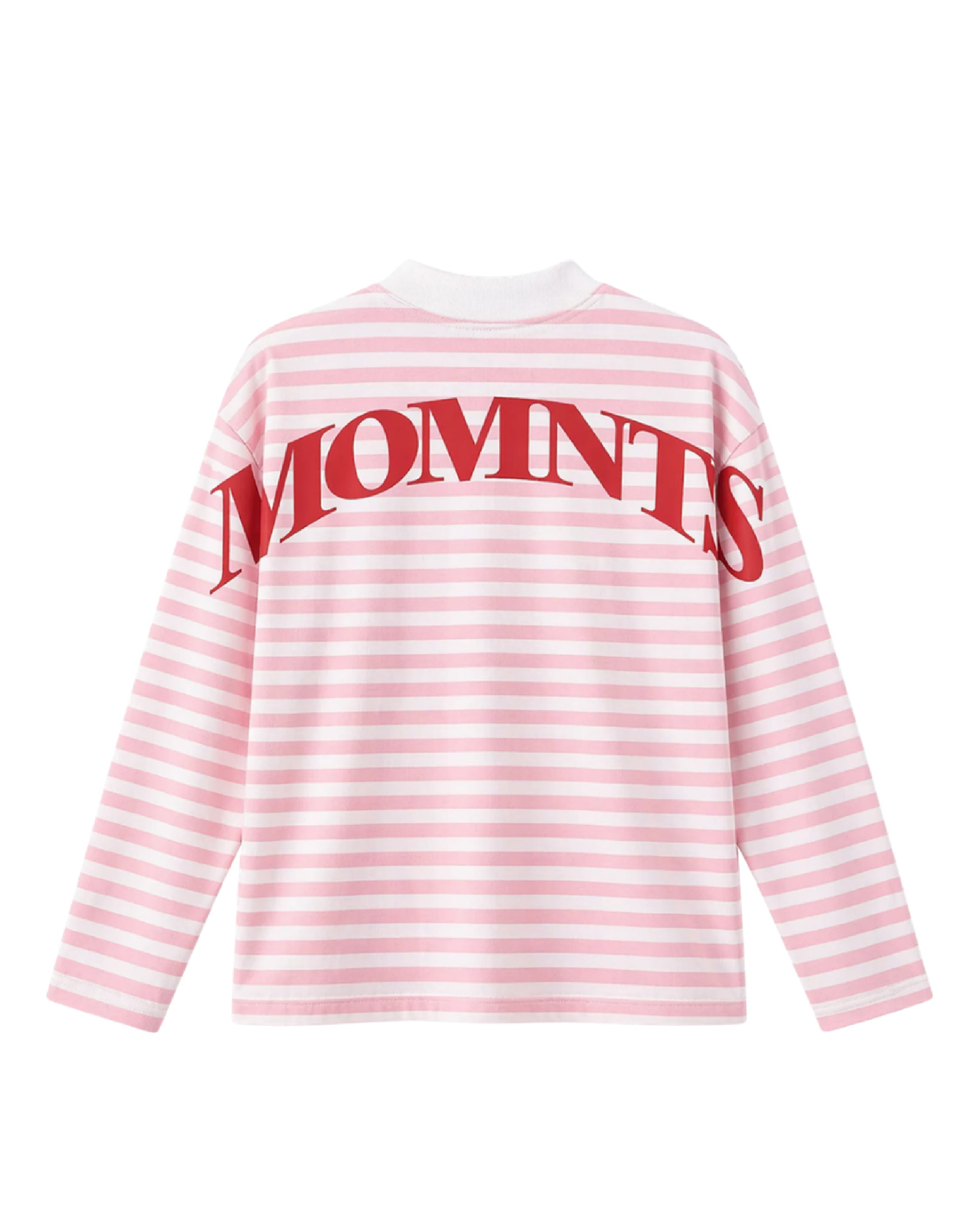 Soft Stripe Long Sleeve / Rose