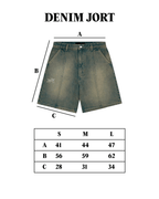 Sky Blue Denim Jort