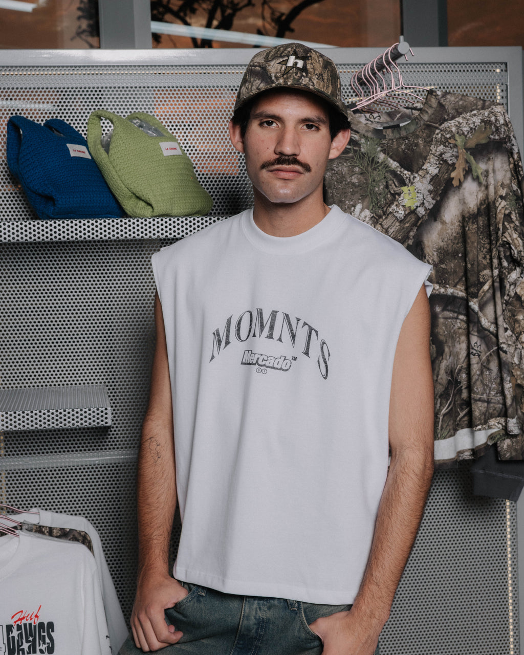 Mercado Trademark Colab Tank Top