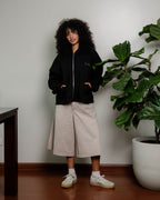 Structured Waffle Hoodie