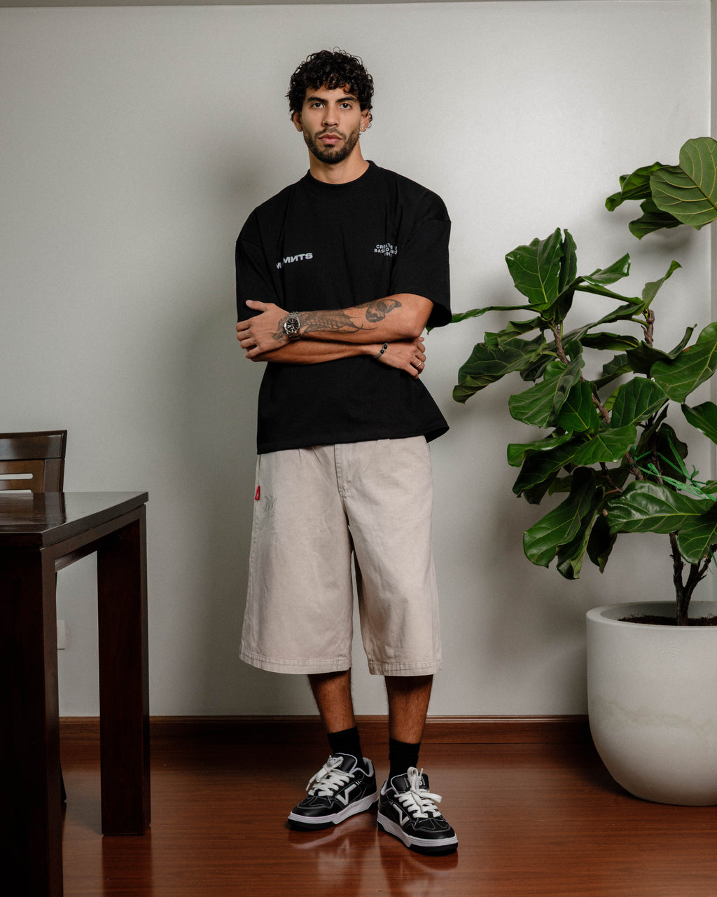 Signature Black Tee