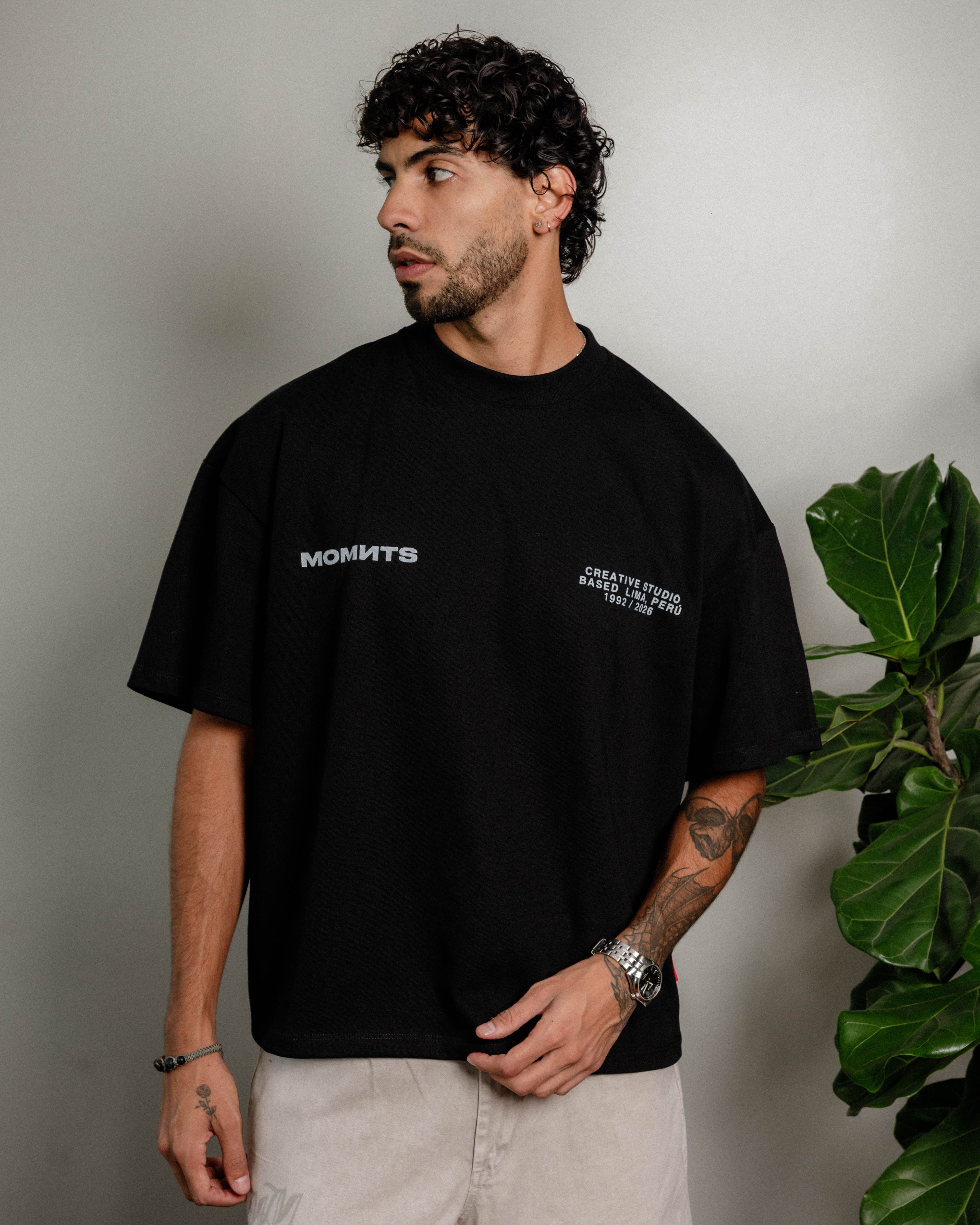 Signature Black Tee