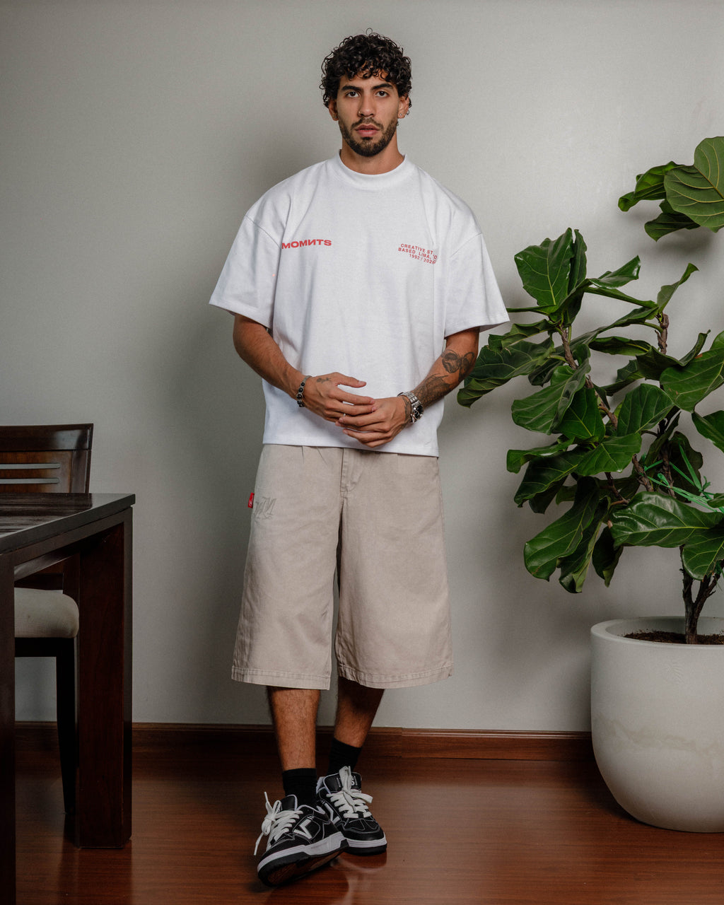 Signature White Tee