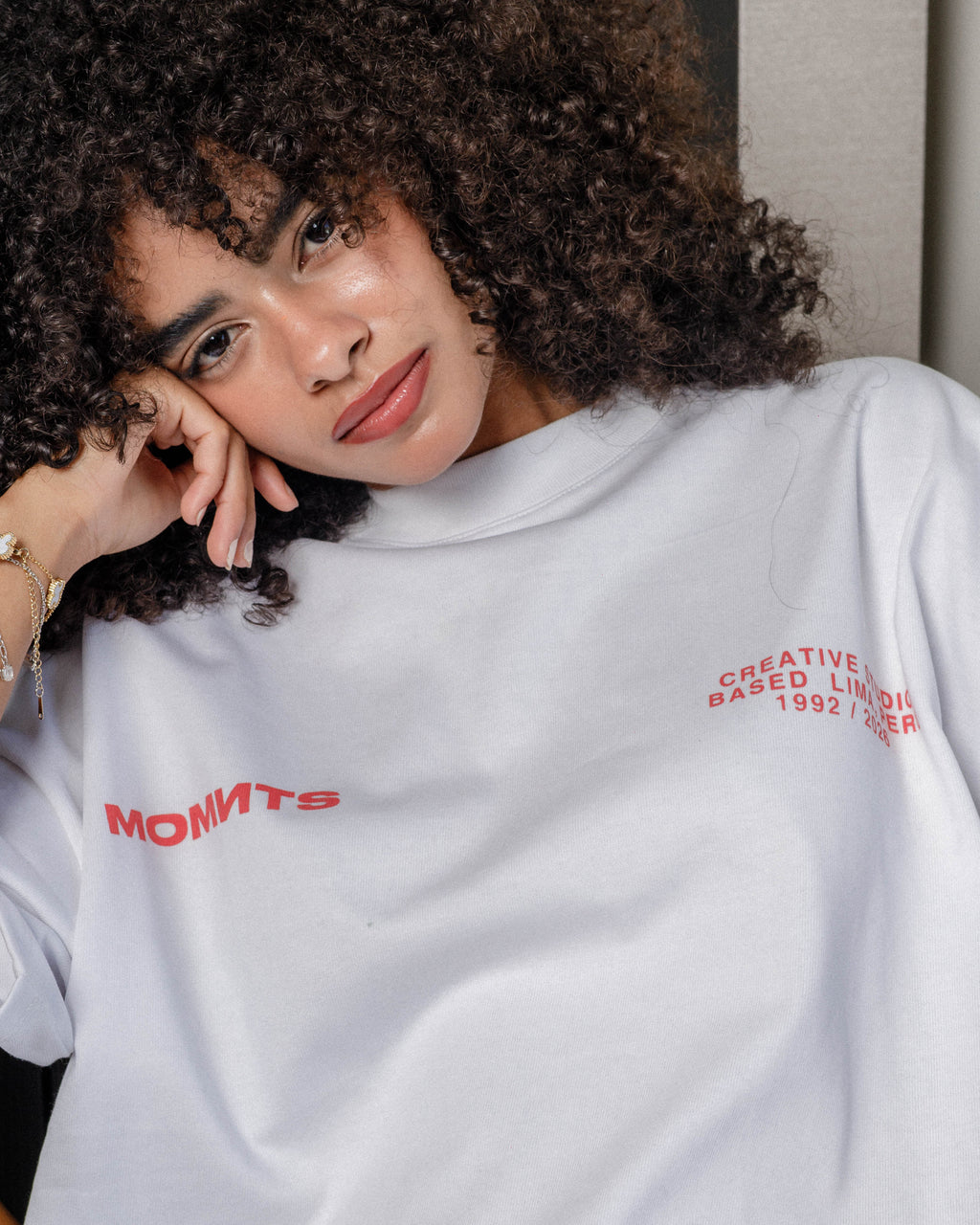 Signature White Tee