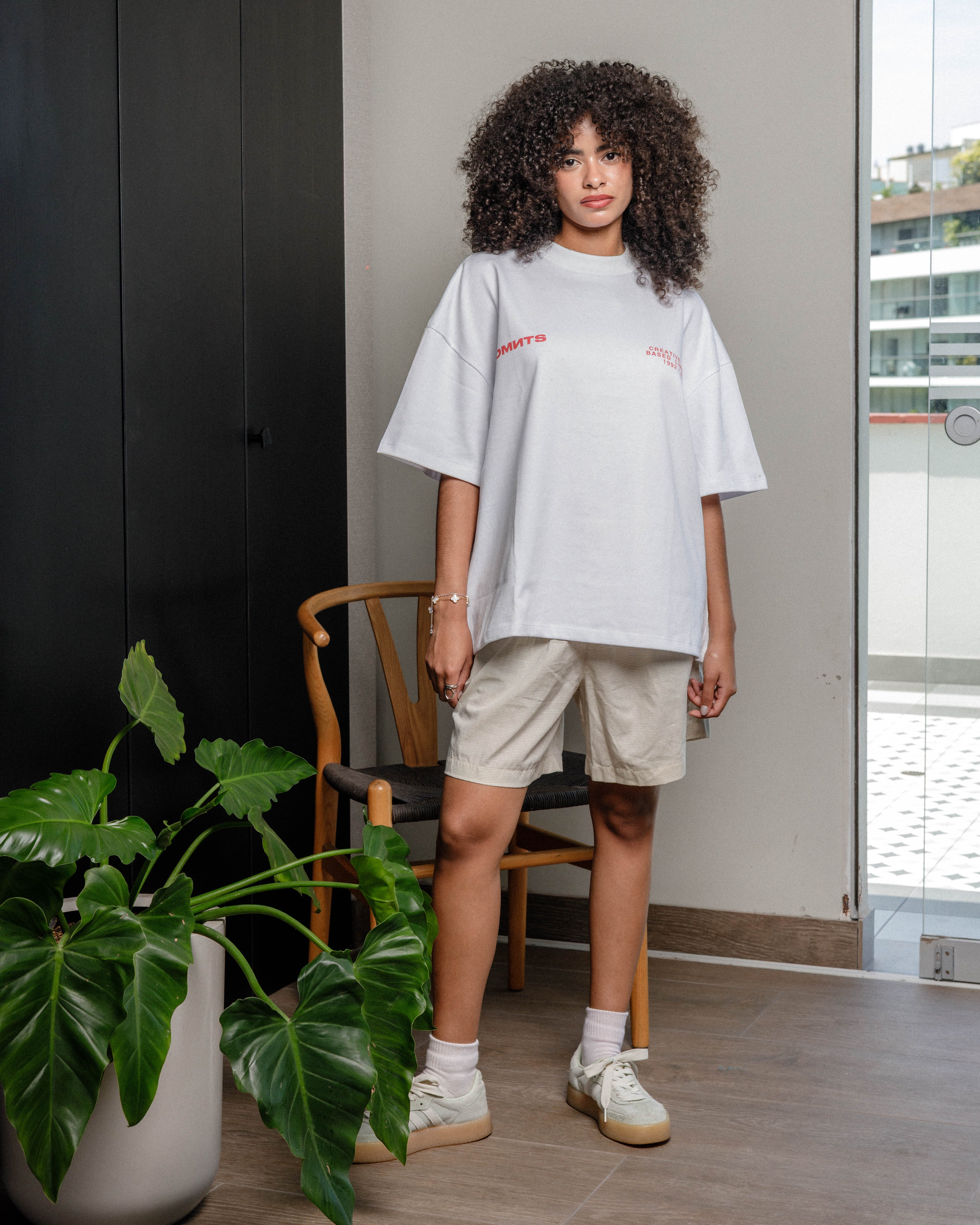 Signature White Tee