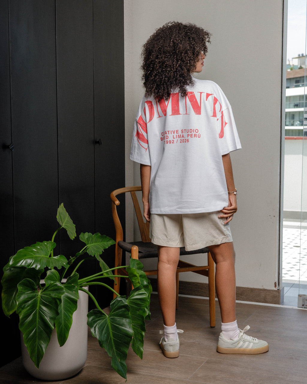 Signature White Tee