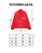 Cabo Blanco Red Windbreacker