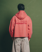 Creative Pink Zipper Hoodie
