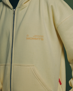Creative Amarello Zipper Hoodie