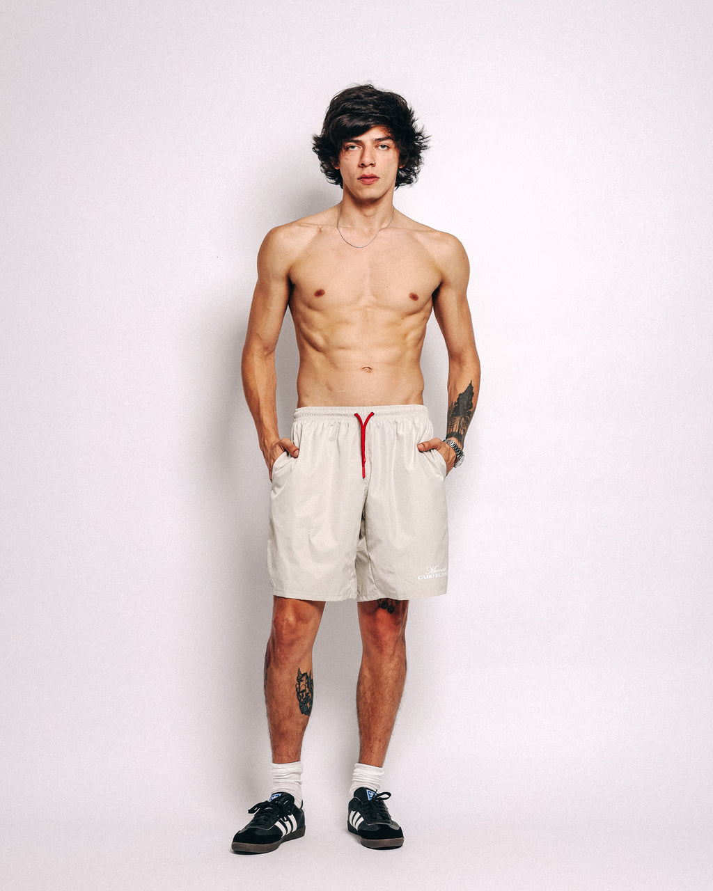 Cabo Blanco Bone Swim Short