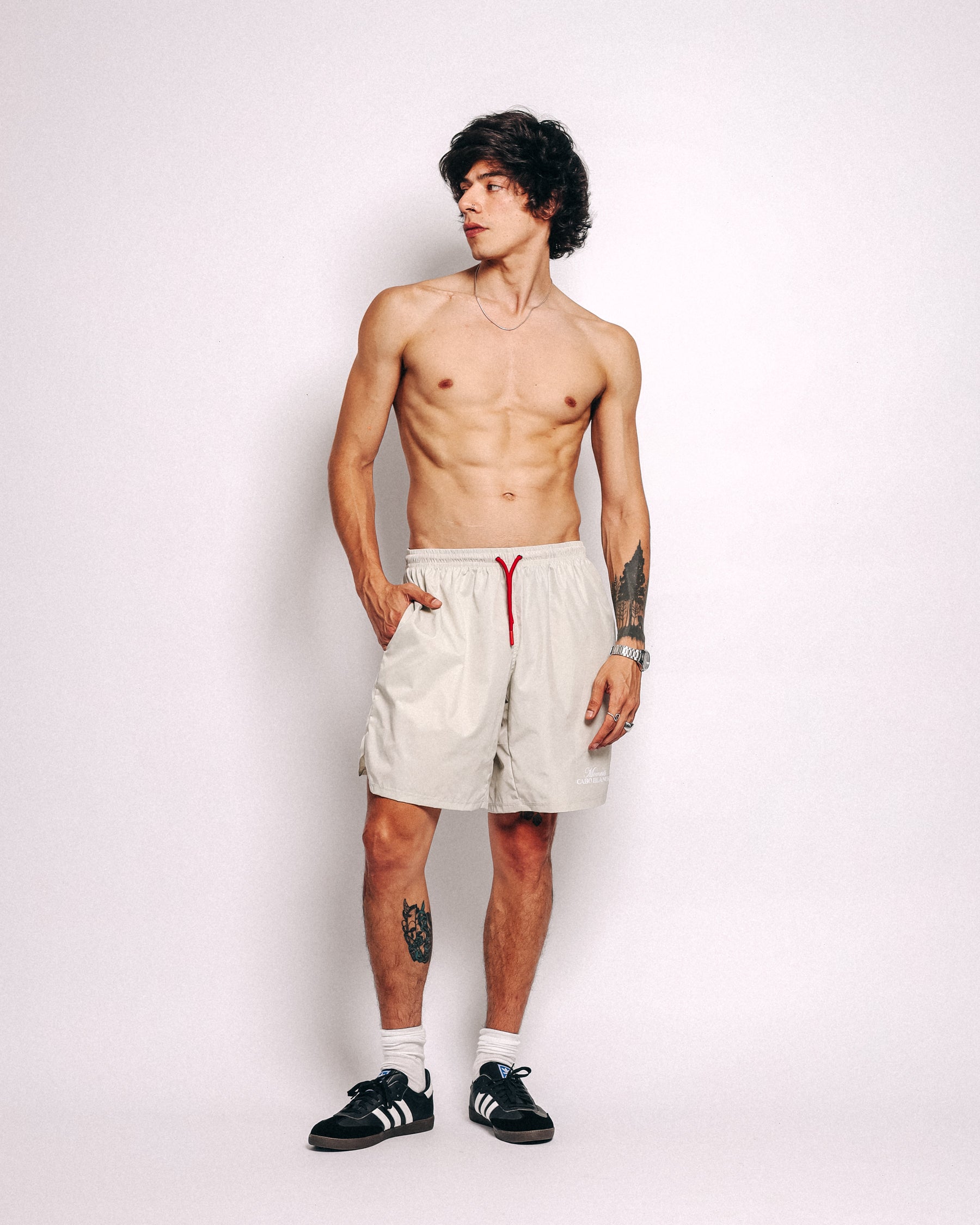 Cabo Blanco Bone Swim Short