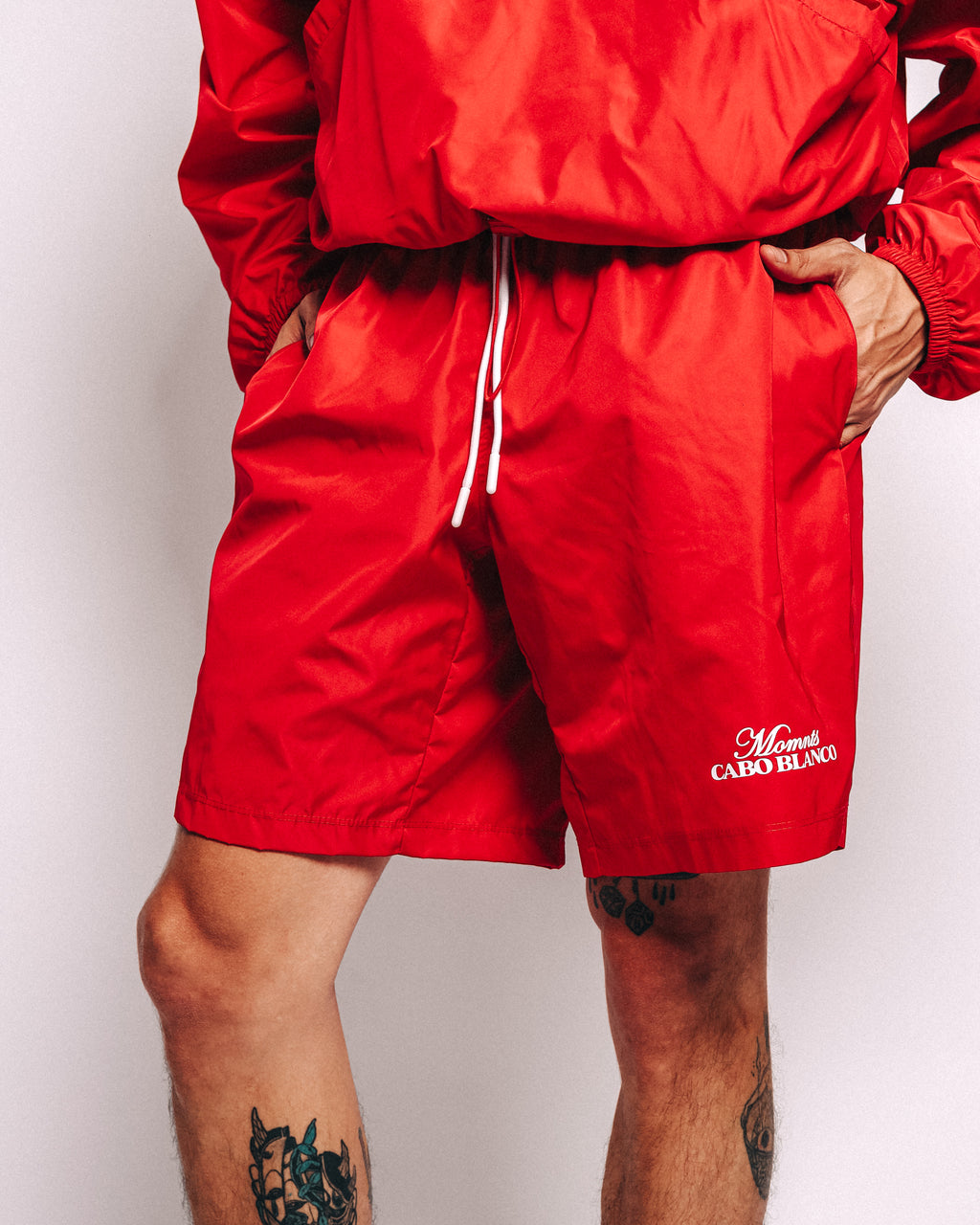 Cabo Blanco Red Swim Short