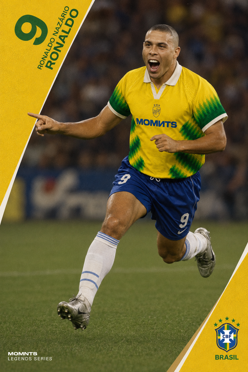 Ronaldo '02 — Brasil Jersey