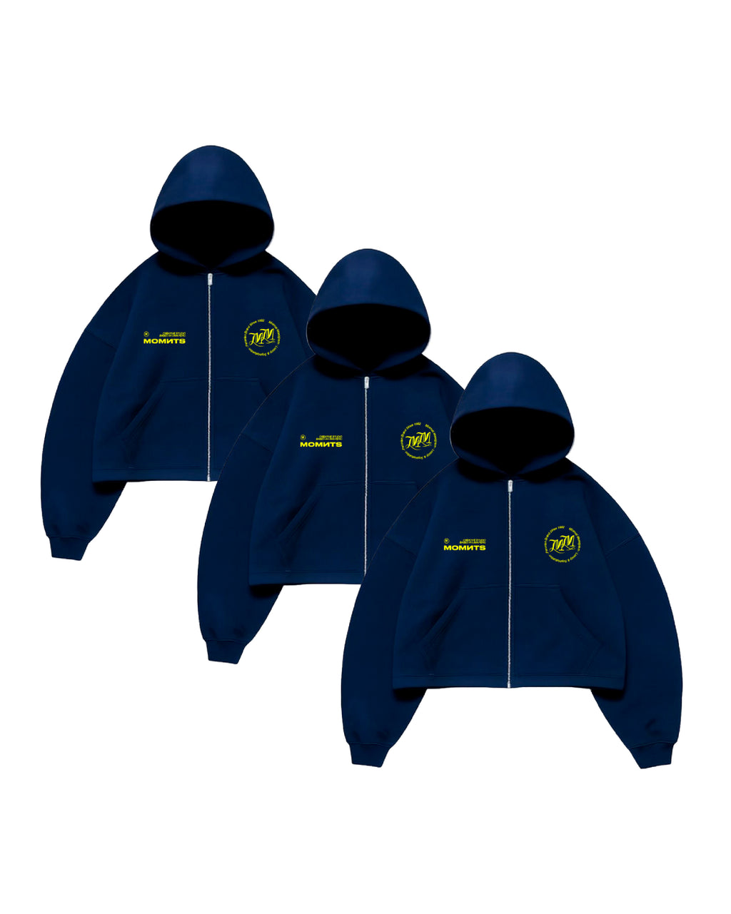 PACK 3 ZIP HOODIE