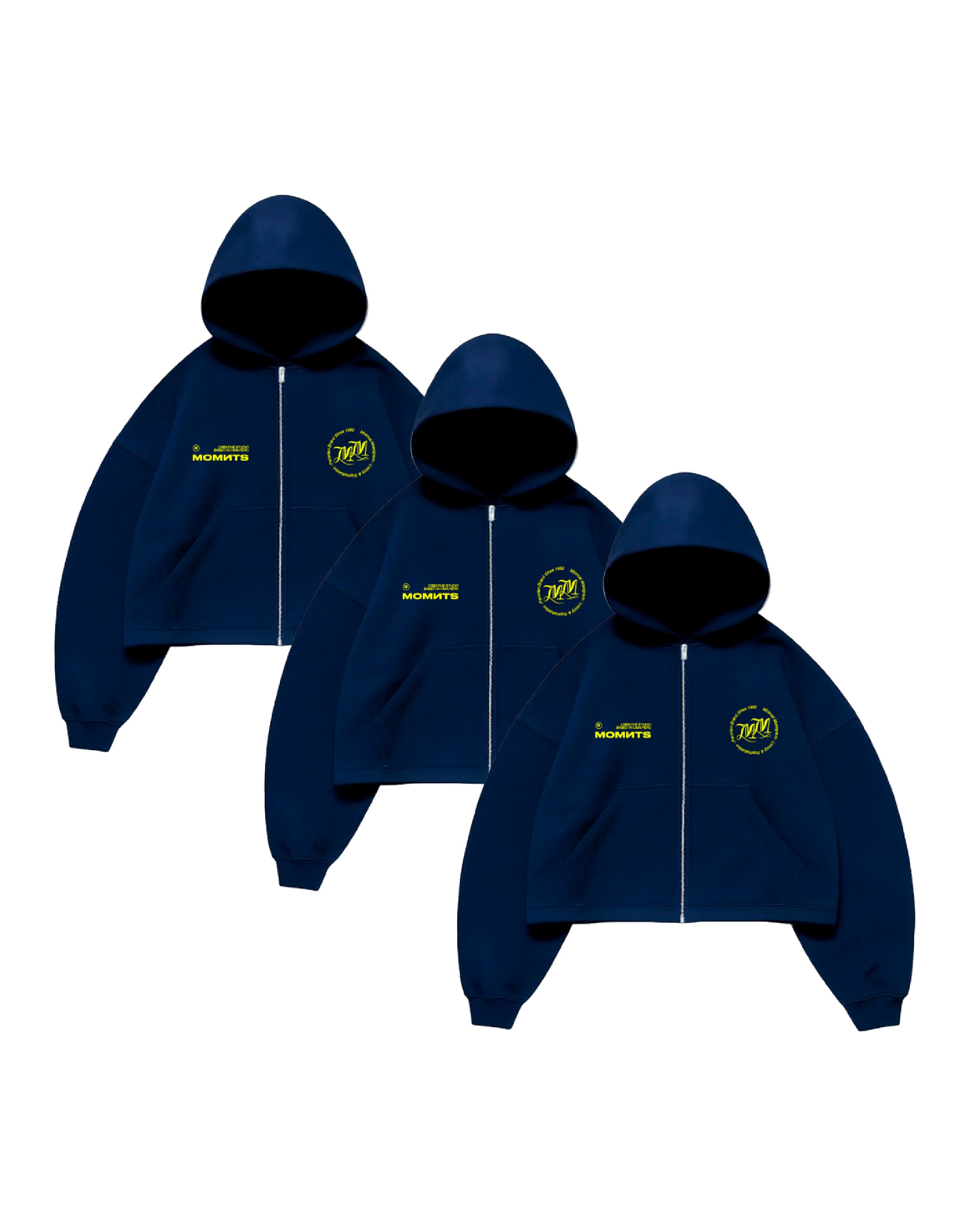 PACK 3 ZIP HOODIE