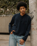 Blue Marine Henley