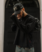 Atelier Black Monogram Cap