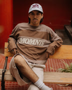 Quiet Club Brown Waffle LS