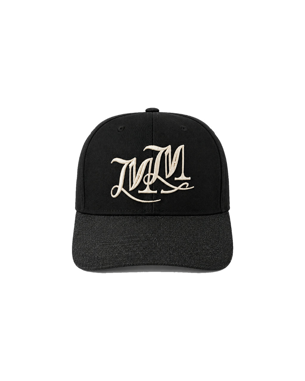 Atelier Black Monogram Cap