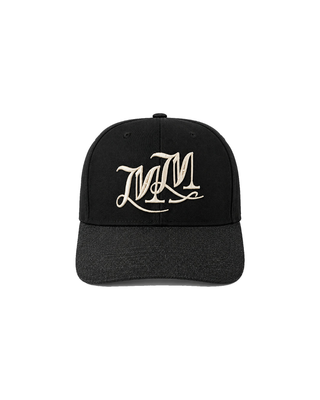 Atelier Black Monogram Cap