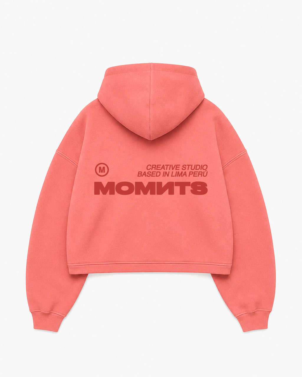 Creative Pink Zipper Hoodie