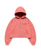 Creative Pink Zipper Hoodie