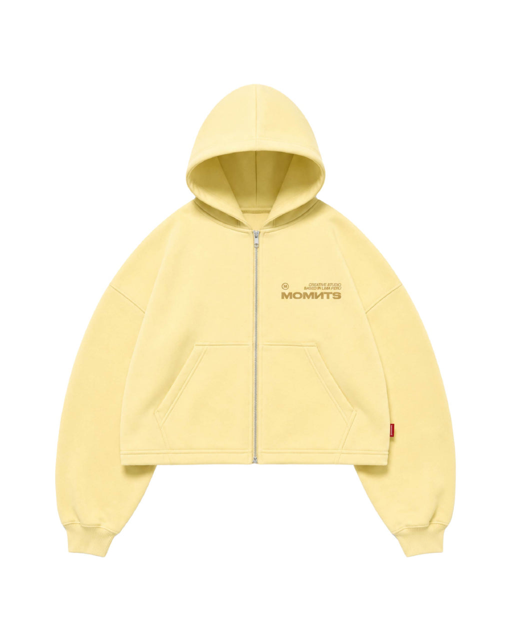Creative Amarello Zipper Hoodie