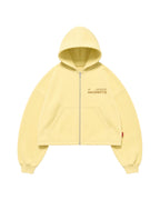 Creative Amarello Zipper Hoodie